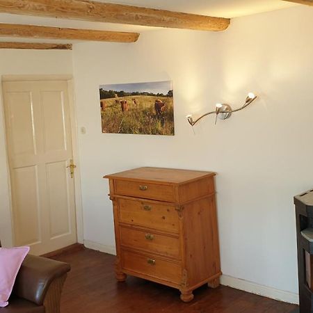 Der Kleine Fuchshof Mit Hund, Pferd Und Huhn Apartment Rathlau Exterior foto